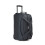 (Grey) Trolley Duffel Bag 55L Foldable Soft Luggage With Multi Compartment 7
