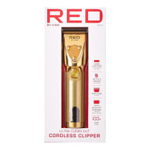 Red By Kiss Ultra-Cut Stainless Steel Blade Cordless Clipper