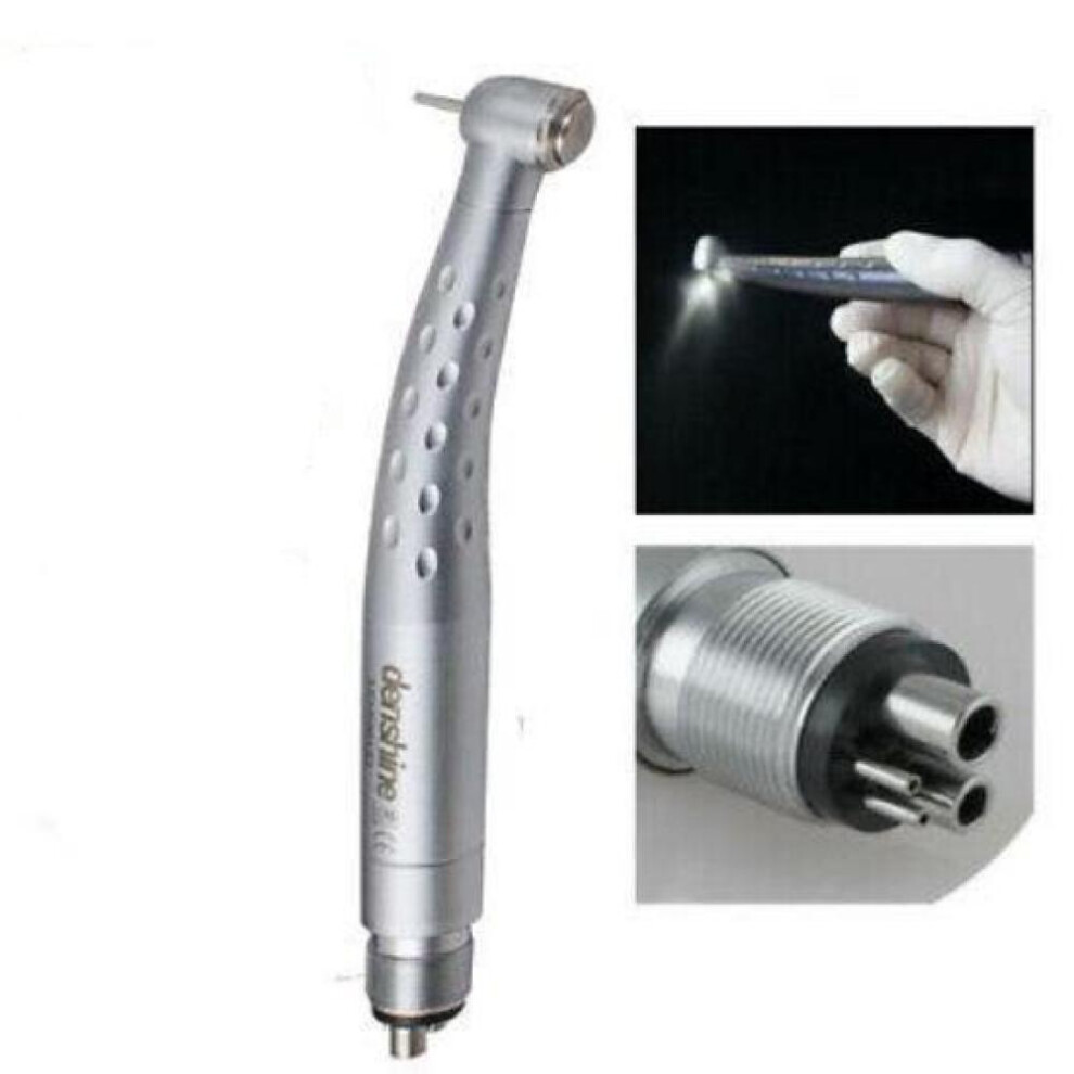 4 Hole Push Button Led High Speed Fast Speed Dental Handpiece
