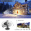 LED Projector Light Snow Falling Lights Rotatable Waterproof Outdoor Indoor Snowflake Decorations 4