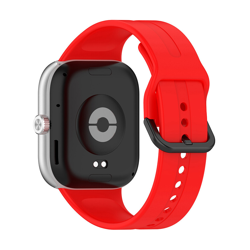 (Red) Watch Strap Silicone Strap Accessories For Redmi Watch5 Esim /Watch5 /Watch4 /Xiaomi Band 9 Pro /8 Pro Watch Band Red,Not,Specified 606096963337