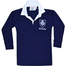 (32) Kid's Scotland Rugby Full Sleeve Jersey