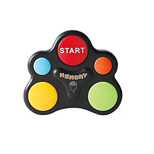 Handheld Electronic Memory Classic Board Game with Lights And Sounds Sequence Remember Challenge Game Console Fun Puzzle Toy for Kids