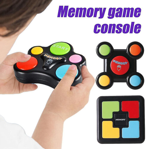 Handheld Electronic Memory Classic Board Game with Lights And Sounds Sequence Remember Challenge Game Console Fun Puzzle Toy for Kids 1