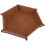 Hexagon Dice Tray Pu Leather Dice Plate Dice Tray Dice Board Foldable Bdliv 1
