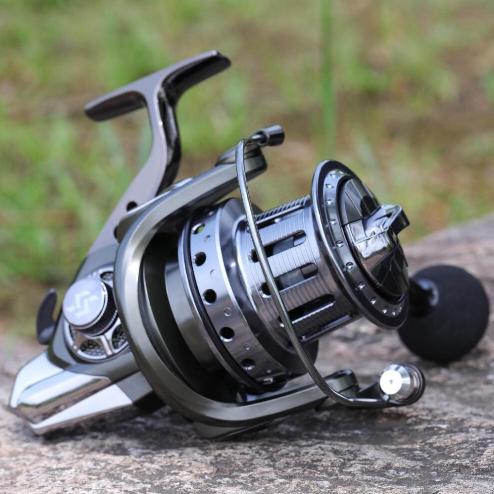 (DYL10000) Sougayilang Fishing Reel 10+1bb Eva Handle Sea Carp Spinning Reel Fishing Wheel 10000 Series Tackle