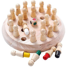 Children's Party Game Wooden Memory Match Stick Chess Game Fun Block
