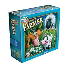 Super Farmer: A Game of Planning and Risk Bilingual Edition Board Game