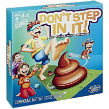 Hasbro Gaming Don't Step In It - Blindfolded, Poop Dodging Fun - 1+ Players - Kids Toys And Games - Ages 4+,green, Brown