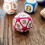 Dés de jeu de rôle de table 7PCS Champignon,Ensemble de dés de jeu de rôle de table Cool Games DND 3