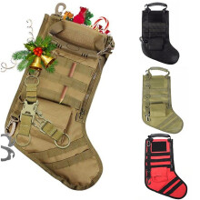 (Mud color) Christmas Stocking Socks Tactical Bag Dump Drop Pouch Utility Storage Military Combat Hunting Pack Magazine Pouches