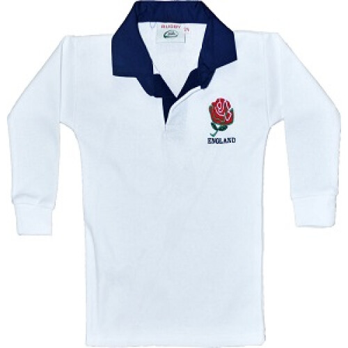 (22) Kids England Rugby Full Sleeve Jersey