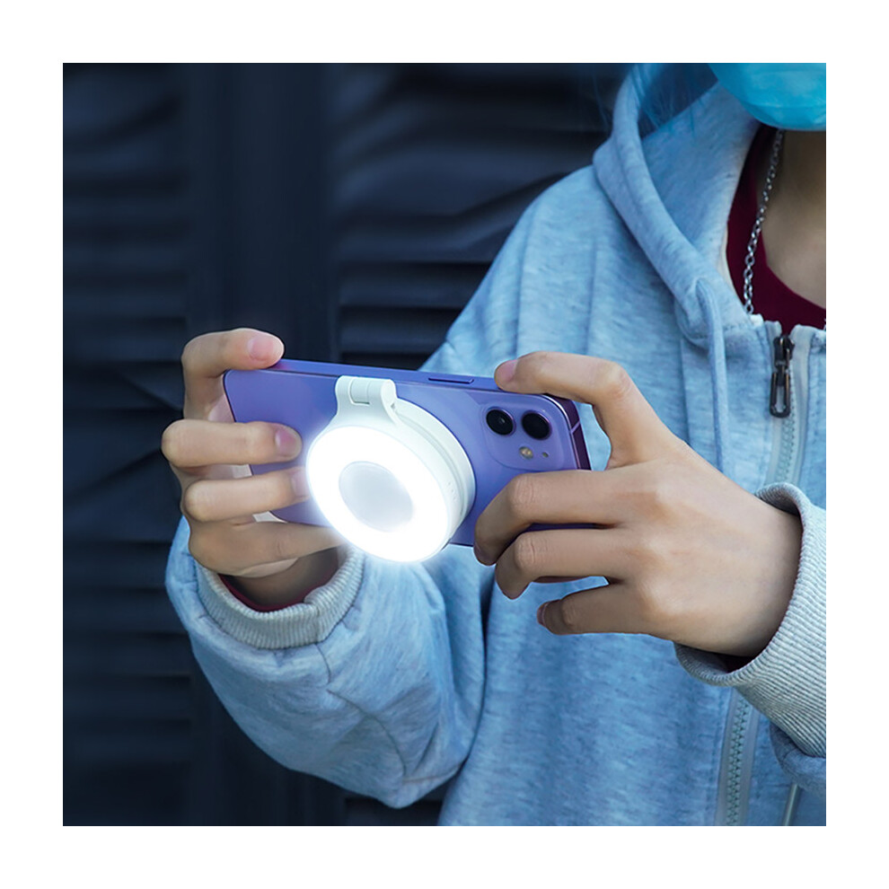 () Magnetic Fill Complementary Photography Lighting Artifact Portable Selfie Photography Pocket White/Light 606096963481