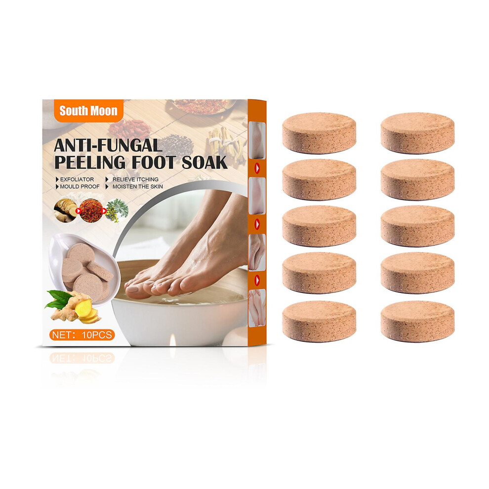 Anti-fungal Peeling Foot Soak Fast Exfoliating And Anti Cracking Foot Soak Pills For Foot Spa Professional Massage