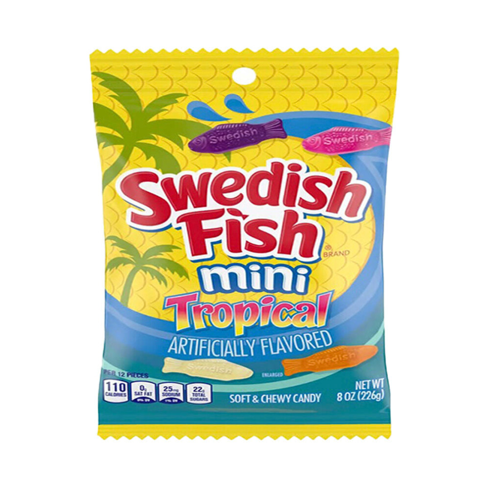 Swedish Fish Tropical Minis (226g)