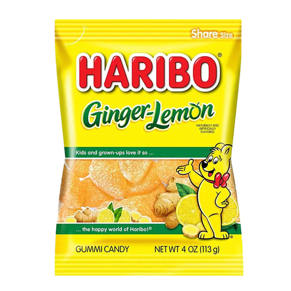 Haribo Ginger Lemon (113g)