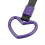 Car Bus Train Heart Handle Ring Hand Strap Warning Decor (purple)1pcs) 2