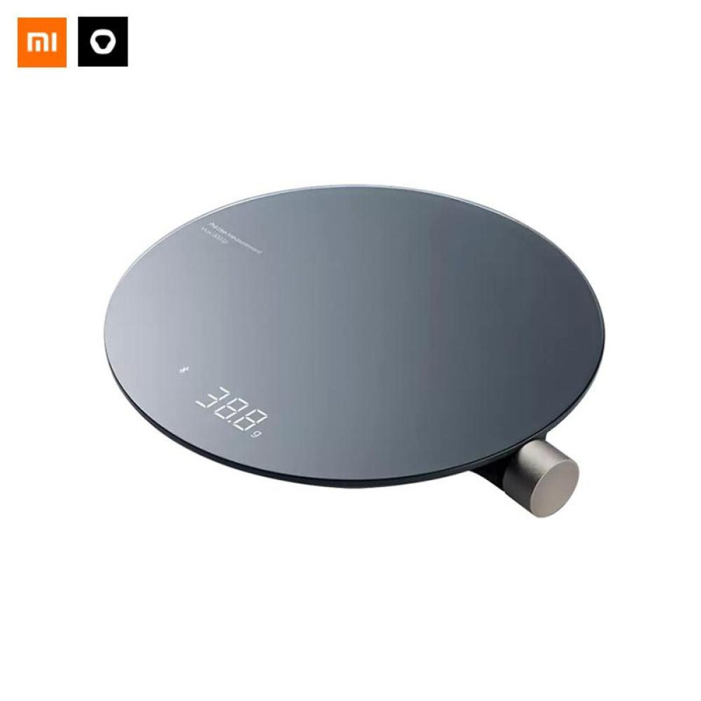 (black) New Xiaomi Hoto Smart Kitchen Scale Bluetooth App Electronic Escamas Mini Mechanical Food Weighing Measuring Led Digital Display