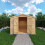 Overlap Double Door No windows 10x8 Storage Shed 4