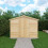Overlap Double Door No windows 10x8 Storage Shed 2