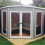 Shire Barclay 8x8 Corner Summerhouse 12mm Interlock Cladding 7