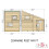 Shire Command Post 6x4 Childrens Playhouse with 12mm Shiplap cladding 4