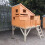 Shire Command Post on Platform 6x4 Childrens Playhouse with 12mm Shiplap cladding 6