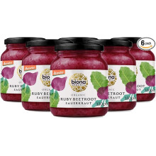 Biona Demeter Organic Sauerkraut Ruby Red 350g - Pack of 6