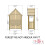 Shire Forget Me Not 1.4x0.7m Arbour Seat 4
