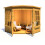 Shire Hampton 7x7 Corner Summerhouse 12mm Interlock Cladding 9
