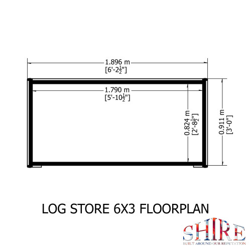 Shire Large Heavy Duty Log Store 1900x940 1