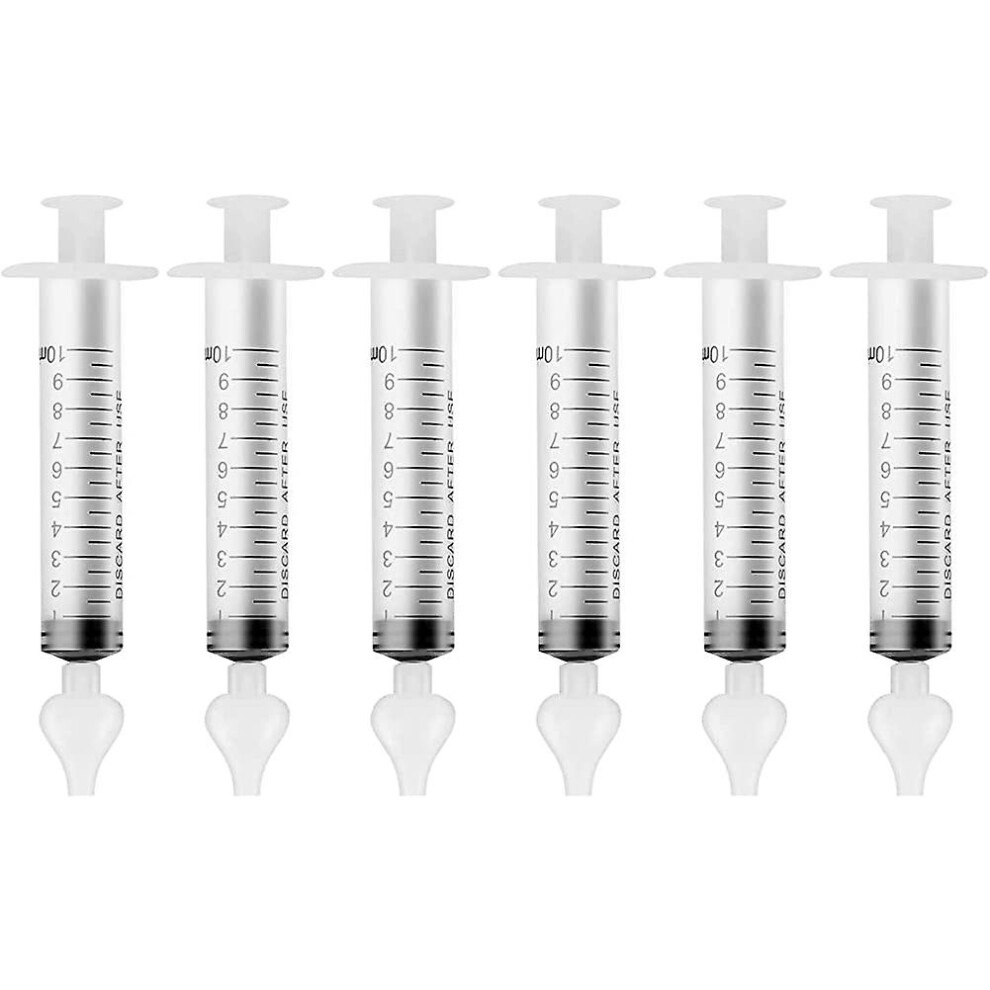 Baby Nasal Syringe, 6pcs Heilwiy Baby Nasal Irrigator, Nasal Aspirator Safe Nasal
