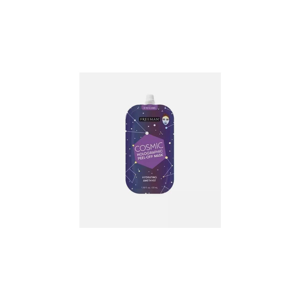 Freeman Cosmic Holographic Peel Off Hydrating Amethyst Mask 35ml