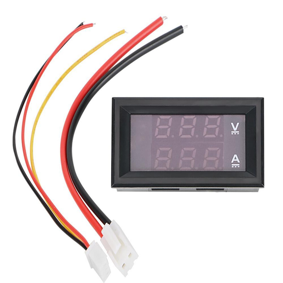 Mini Digital Voltmeter Ammeter Volt Ampere Meter Voltmeter Current Meter Amperemeter Voltage Indicator Tester Dc 100v 10a With Cable