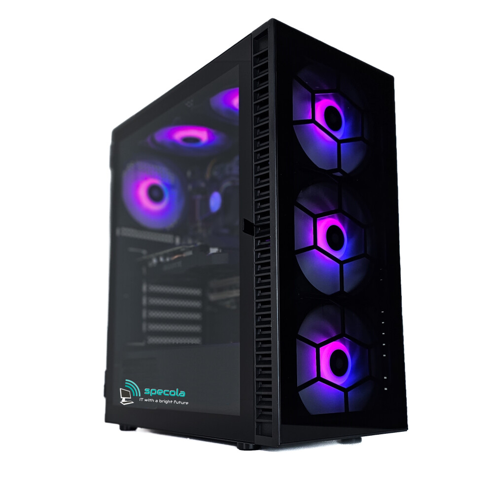 Six Core i5 12400F Gaming PC 32GB DDR5/500GB SSD/3TB HDD/RTX 4060 Ti 8GB/WIN11