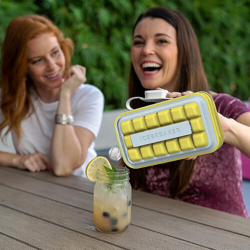 Icebreaker Pop Pale Lemon Ice Cube Tray 1