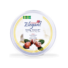 Elegant Shea Butter Body Butter, Provides long-lasting moisture, keeping the skin hydrated all day 225ML