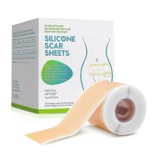 Silicone Scar Stickers Medical Silicone Easy-tear Gel Tape Roll Medical Grade(1box)