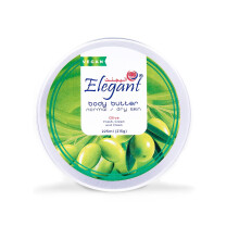 Elegant Olive Body Butter, Helps improve skin texture and provide long-lasting hydration 225ML