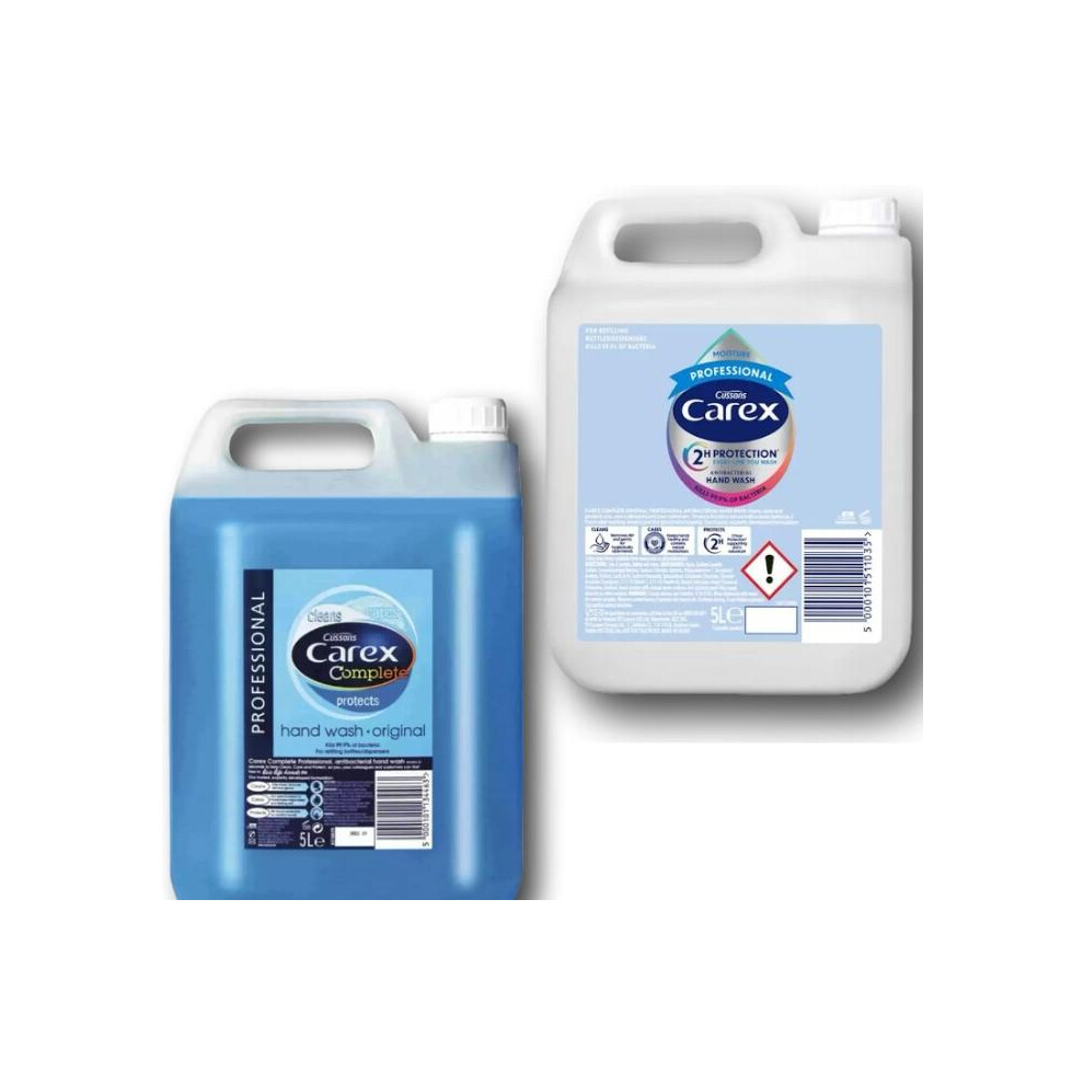 Carex Handwash Duo White and Blue 5L