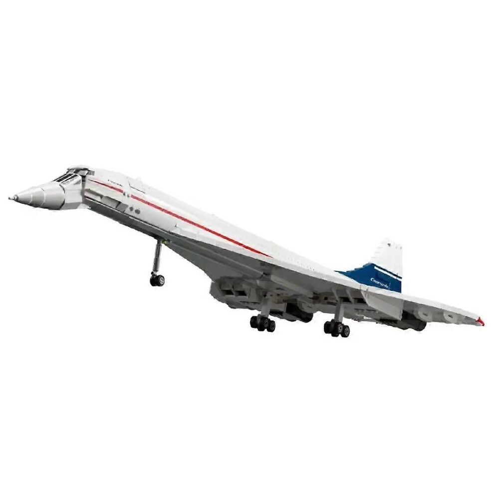 10318 Concorde Airbus Building Blocks Technical 105CM Airplane Model Brick Educational Toys For Children Christmas Gifts-image