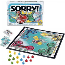 Hasbro Gaming Sorry! Parker Brothers Family Board Game for 2 To 4 Players Ages 6 And Up Foradult Teen Child