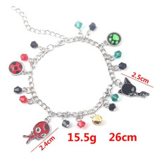 (12, One Size) Girl Lady Jewelry Peacock Necklace Pendant Snake Bracelet Tales Cosplay Jewelry Accessories Woman Man Gifts Anime Jewelry