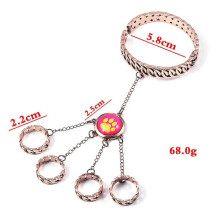 (4, One Size) Girl Lady Jewelry Peacock Necklace Pendant Snake Bracelet Tales Cosplay Jewelry Accessories Woman Man Gifts Anime Jewelry