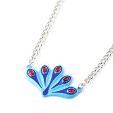 (6, One Size) Girl Lady Jewelry Peacock Necklace Pendant Snake Bracelet Tales Cosplay Jewelry Accessories Woman Man Gifts Anime Jewelry