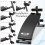 Sit Up Bench Adjustable Foldable Exercise Machine Abdominal Workout 8