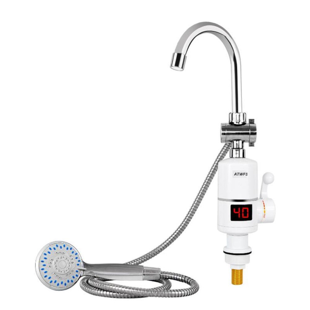 Electric Fast Instant Water Heater Tap Shower Heaters Instant Hot Water Faucet Heating