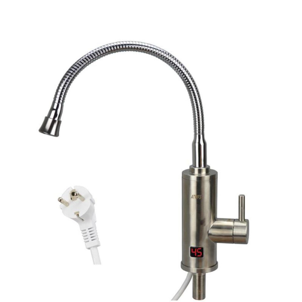 Atwfs Stainless Steel Instant Hot Faucet Instantaneous Water Heater Kitchen Hot Tap Heaters