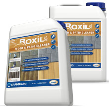 (5L x 2) Roxil 100 Green Mould, Algae & Lichen Killer - 5L - Patio, Decking, Fence, Paving Cleaner