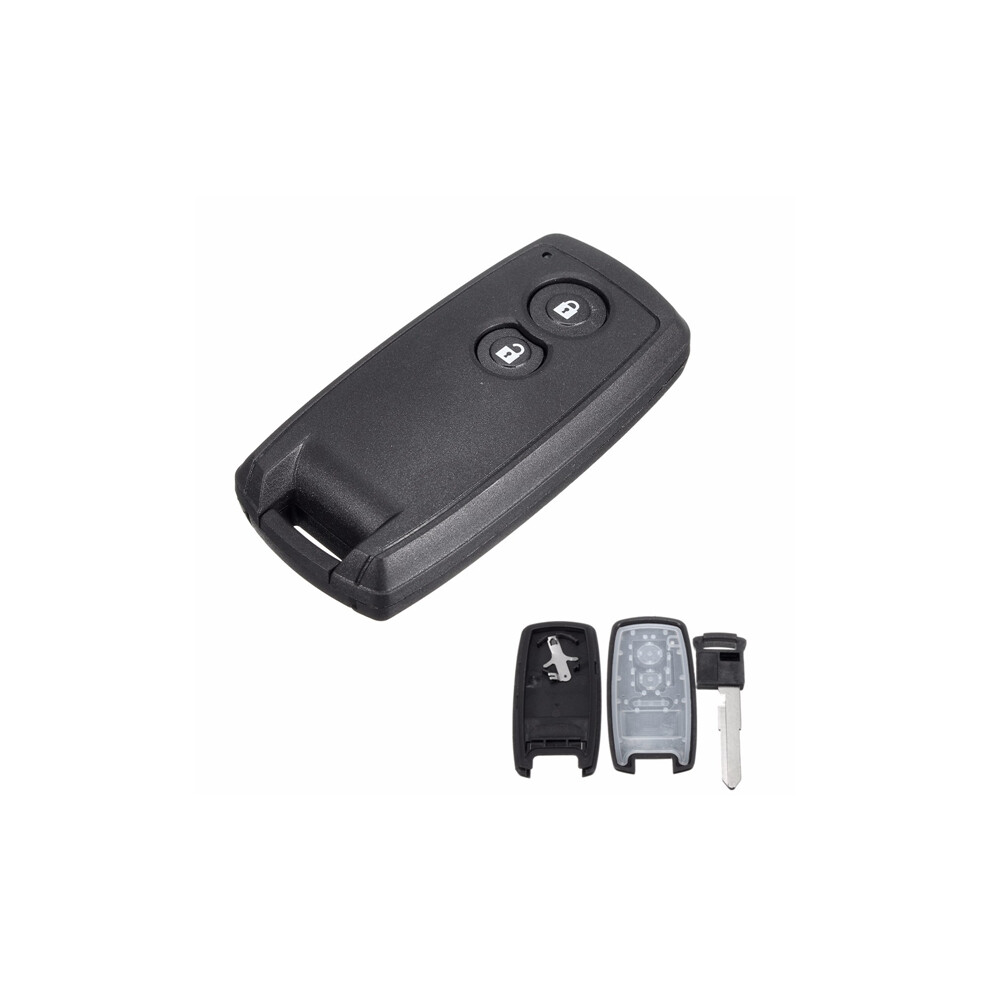 Car Remote Key Shell Fob Uncut Blade 2 Button For Suzuki Grand Vitara Sx4 Swift Black 825450075503